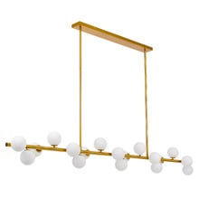 Kilby Iron 18 Light Linear Pendant